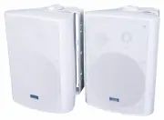 TIC ASP120 (White) 150W 6.5" Professional Patio Speakers w/ 70v Switch (pair)