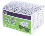 WIPE'N Clear Lens Wipes 75 Count