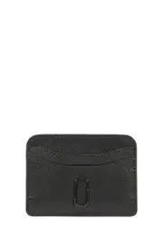 Marc Jacobs The Snapshot Dtm Leather Card Holder - Black - One Size One Size