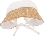 [Ipetboom] Hat Sun Hat Cap Beach Cap for Bonnet for Girl Bonnet for Handmade Beanie Acrylic