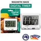 Digital Timer Clock Count Down Magnetic Stick Cook Loud Alarm Kitchen Sport LCD