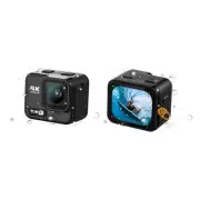 Action Camera Underwater Camera Body Waterproof 68FT Vlogging Camera 4K 60FPS