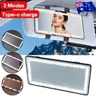Car Mirror Sun Visor 60 LEDs Makeup Cosmetic Vanity Mirror Universal for Car SUV