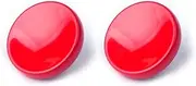 (2 Pack) Red Soft Metal Shutter Release Button For Fujifilm X100F X-T20 X-PRO2 XPRO-1 X30 X100T X100S X-E2 X-E2S X-T10 STX-2 for Leica M3 M6 M7 M8 M9 M-E M-P M9-P Camera 11mm Concave Surface