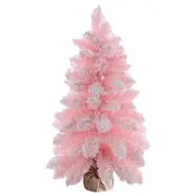 Pretty in Pink: A Festive Flocking Christmas Tree