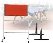 Adjustable Angle Table Tennis Rebound Board,Ping Pong Return Board Trainer with Wheels,for Game Rooms Home Gym Community