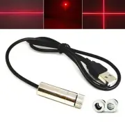 Focusable 650nm 100mW Dot/Line/Cross Red Laser Diode Module with USB