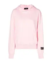 We11done Logo Patch Hoodie S,XS Pink