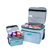 Outbound Picnic and Camping 2-Piece Insulated Soft Cooler Set 24&6 Can Capacity