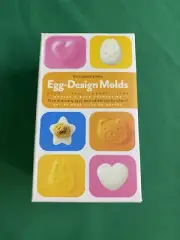Williams Sonoma Egg Design Molds Set Of 4 - Eat Your Egg Art! Brand New