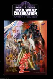 STAR WARS CELEBRATION JAPAN 2025 art show HIDETAKA TENJIN print A NEW HOPE