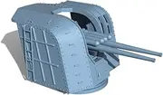 YZ700631 1/700 Model Upgrade Parts Secondary Gun 4pcs For Japan Mogami Heavy Cruiser