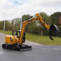 在飛比找蝦皮購物優惠-1:24 CCM CAT 308E 2CR挖掘機卡特合金工程