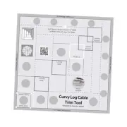 Curvy Log Cabin Trim Tool 8in Finished Blocks - CGRJAW5