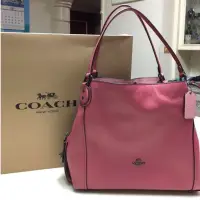 在飛比找蝦皮購物優惠-[現貨］二手COACH 57125 EDIE 31鵝卵石顆粒