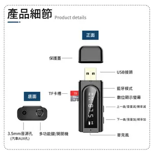 HANLIN-USBK9 雙模USB藍芽接收器 車用藍牙FM電視音響發射器舊式音箱MP3音樂藍芽喇叭 (3.5折)