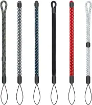 Adjustable Wrist Lanyard Nylon Hand Strap For Cell Phone Camera USB Flash 6 Pack