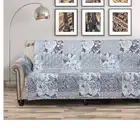 Quilted Patchwork Sofa Slipcover for Large Couches - Easy Care & Comfortable Fit