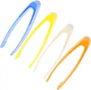 Gogogmee 4pcs Fine Motor Plastic Tweezers Educational Tools for Boy Girl for Sorting and Counting Enhances Motor Skills and Coordination for Preschool Learning Activities
