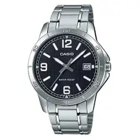 在飛比找ETMall東森購物網優惠-【CASIO 卡西歐】商務型錶款 不鏽鋼數字指針 石英男錶(