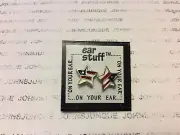 STAR EARRINGS EAR STUFF New on card RED-WHITE-BLUE STARS Pierced Earrings
