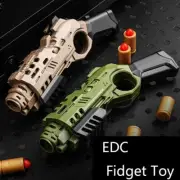 Cool Fidget Toy Shotgun Style | EDC Slider Pop Gun | Stress Relief Shooting Toy