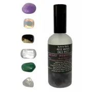 Amethyst Face Mist & Tumbled Crystal Negativity Blocker Kit