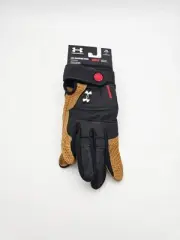 Under Armour Bryce Harper Pro Baseball Batting Gloves Mens Small Black