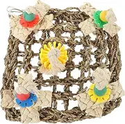 VANZACK Bird Toys Bird Cage Suspending Toy Parrots Chewing Toy Natural Materials