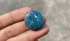 Unique apatite gemstone round shape apatite cabochon