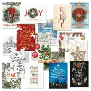 Expressions of Faith Christmas Card Assortments - Holiday Greeting Cards, Set...
