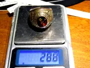 1967 UNIVERSITAS SANCTI JOANNIS PHI KAPPA TAU 28.8 GMs 10K Gold Fraternity Ring