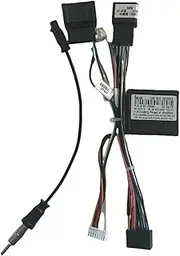 16Pin Car Wiring Harness Adapter Canbus Box Decode Android Radio Power Cabler Compatible for Citroen C3 2023-2024