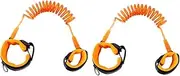 COOLHIYA 2pcs Wrist Link Traction Rope Safety Harness Anti Lost Wrist Link Leash Wrist Child Wrist Leash Safety Harness Child Safety Wrist Strap Harness Orange