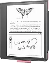 Kindle Scribe Fabric Folio Cover with Magnetic Attach (only fits Kindle Scribe) - Rose