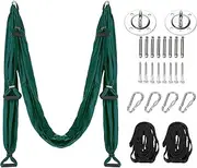 Aerial Yoga Towel Equipment Includes 2 Extensions Straps and Ceiling Mounting Kit Aerial Yoga Towel Sensory Swing