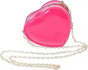 [COSMEVIVI] Heart Shaped Mini Coin Purse for Women Pink Coin Pouch Wallet for Women