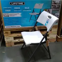 在飛比找蝦皮購物優惠-Lifetime 塑膠折疊椅 80681 Folding C
