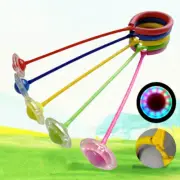Flashing Skip Ball Skipit Ring Ankle Jump Rope Exercise Skipping Fun Toy NEW