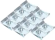 iplusmile 10pcs Manganese Steel U Nut Fasteners for Motorcycle Bodywork Clips Easy Installation High Strength Self Tapping Nut for Secure Panel and Bumper Fixing