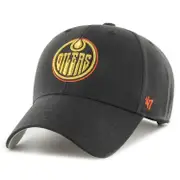 47 Brand Snapback Cap - NHL GOLD METALLIC Edmonton Oilers Black