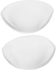 [SAFIGLE] Silicone Bra Inserts Pad Push up Invisible Breast Pads for Bikini Bras Reusable Bra Cups Liners
