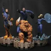 The Fantastic Four Resin Sculpture Statue Model Kit Unpainted/Unassembled