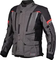Germot InsideOut, textile jacket waterproof , color: Dark Grey/Black/Red , size: XL