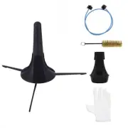 Trumpet Cornet Maintenance Cleaning Kit Musical Instrument Cleaning Brushes Set