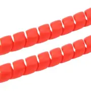 (Red)SolUptanisu Spiral Cable Wrap Brake Line Spiral Tube Cable Housingb HR
