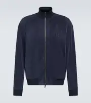 Giorgio Armani Jersey bomber jacket