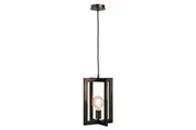 Arlo Classic Modern Cord Drop Lantern Pendant Light Lamp - Antique Brass.