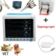 ETCO2+ printer Vet ICU Patient Monitor Veterinary Multi-Parameter CCU CMS8000VET