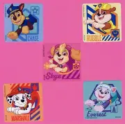 15 Paw Patrol Signature Large Stickers - Chase, Rubble, Skye, Marshall, Everest